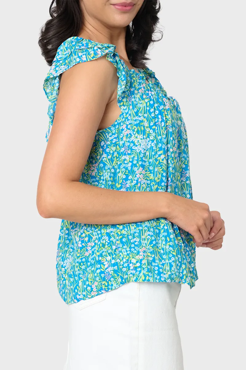 Flutter Tank with Tie Back Detail