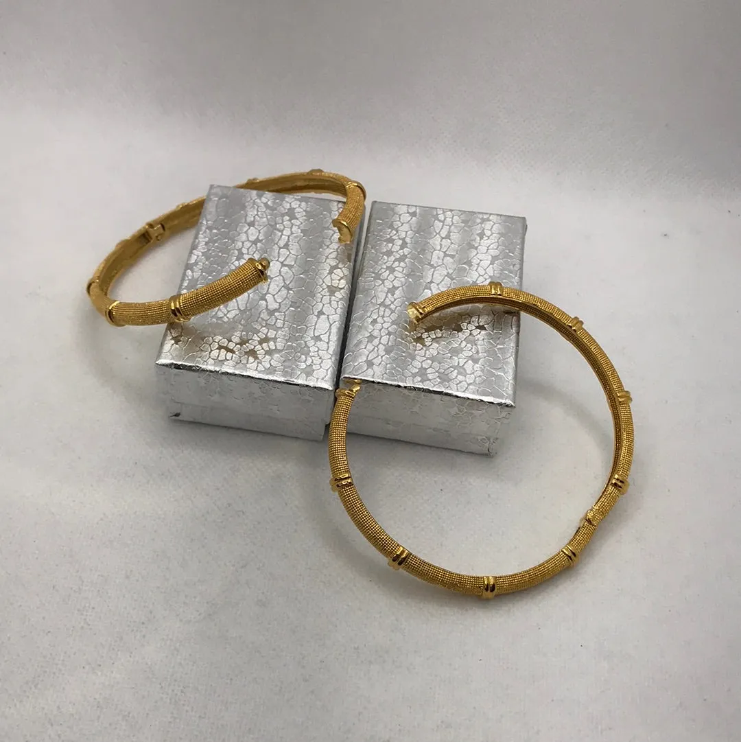 Gold Plated Free size Bangle