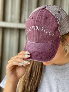 Good Vibes Club Hat