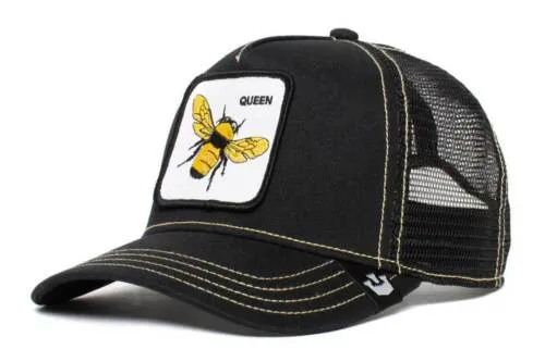 Goorin Bros The Queen Bee Trucker Hat (Black)