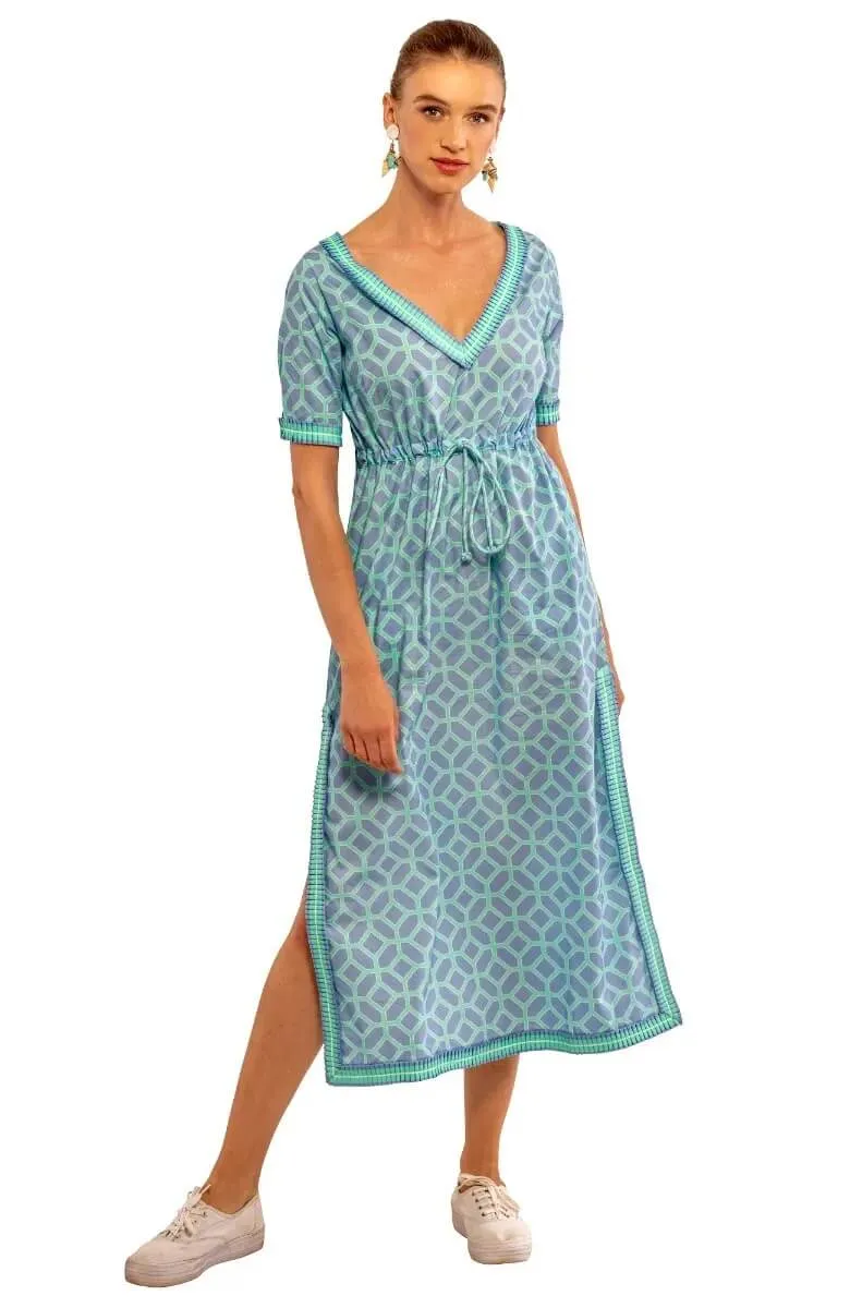 Gretchen Scott Surf's Up Dress - Lucy In The Sky - Periwinkle*