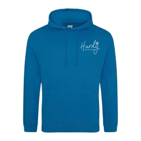 Hardy Equestrian Women's Ash Hawaiian Blue Hoodie