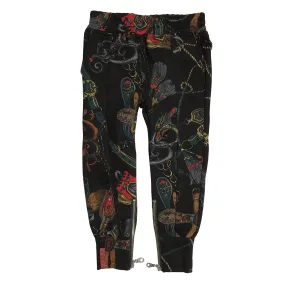 Haus Of Jr "Belt" Sweatpant (Black) - AF11801CJHBS