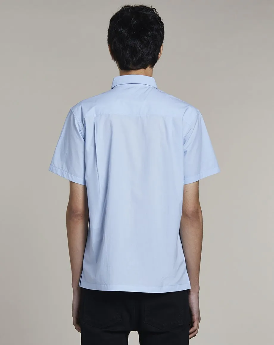 HAVALINA MENS SHIRT | POWDER BLUE