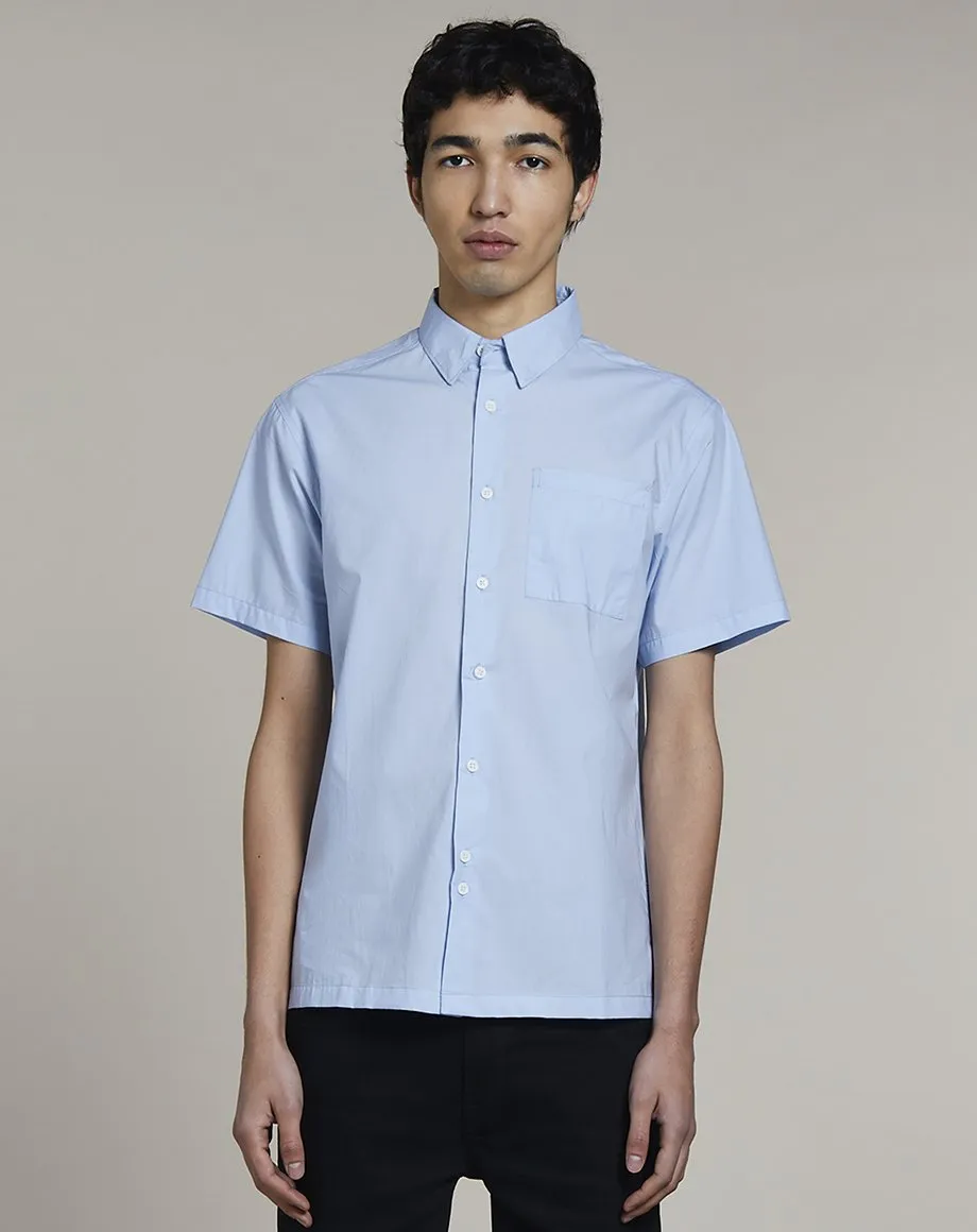 HAVALINA MENS SHIRT | POWDER BLUE