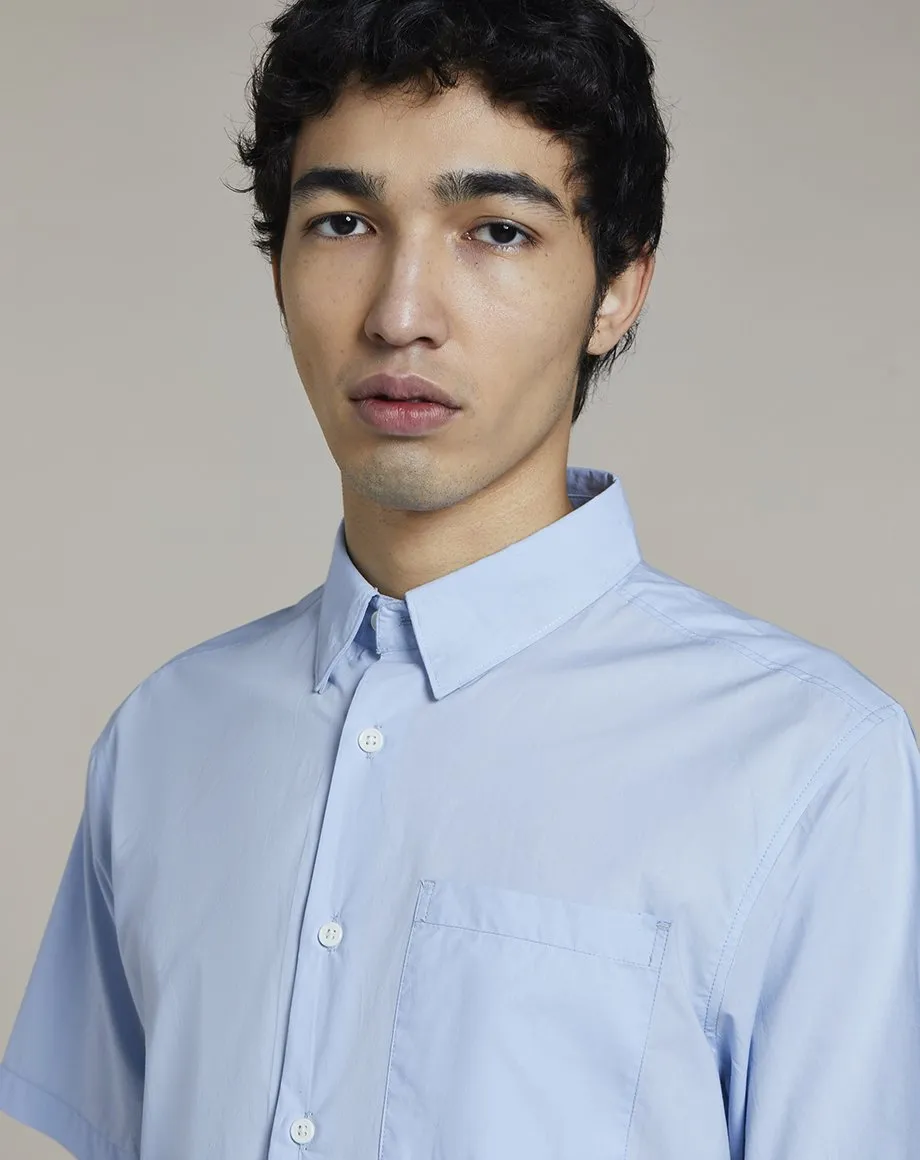 HAVALINA MENS SHIRT | POWDER BLUE