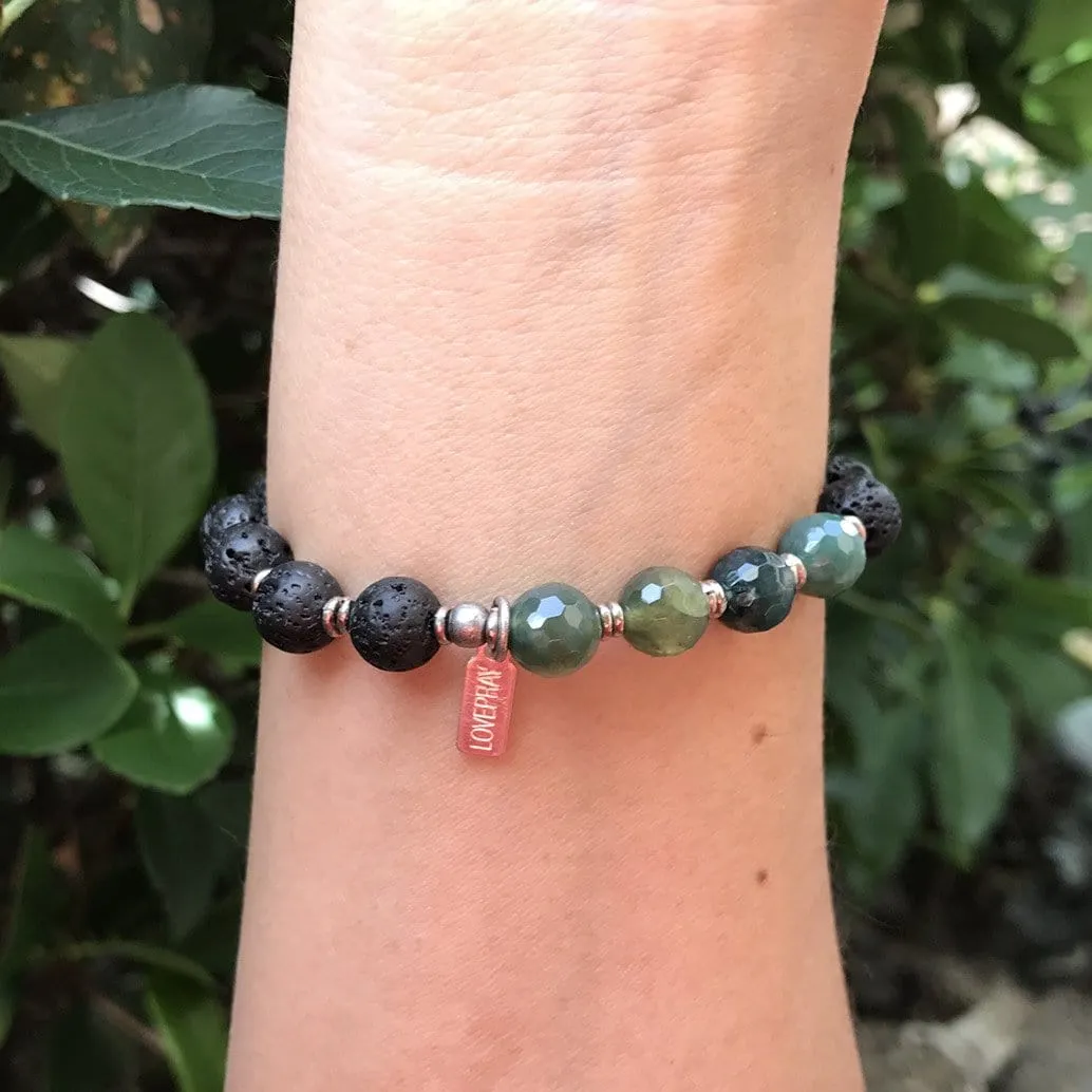 Heart Chakra Aromatherapy Bracelet