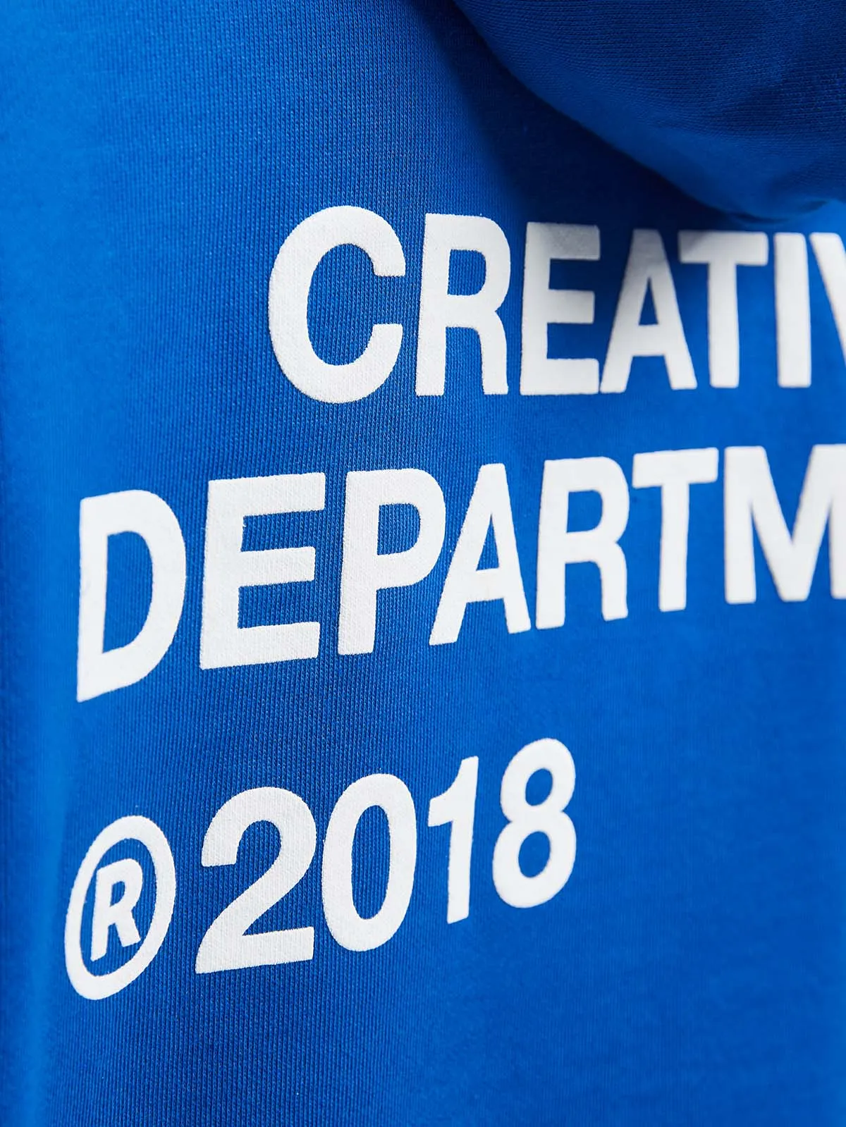 HOODIE CREATIVE DEPT - BLUE