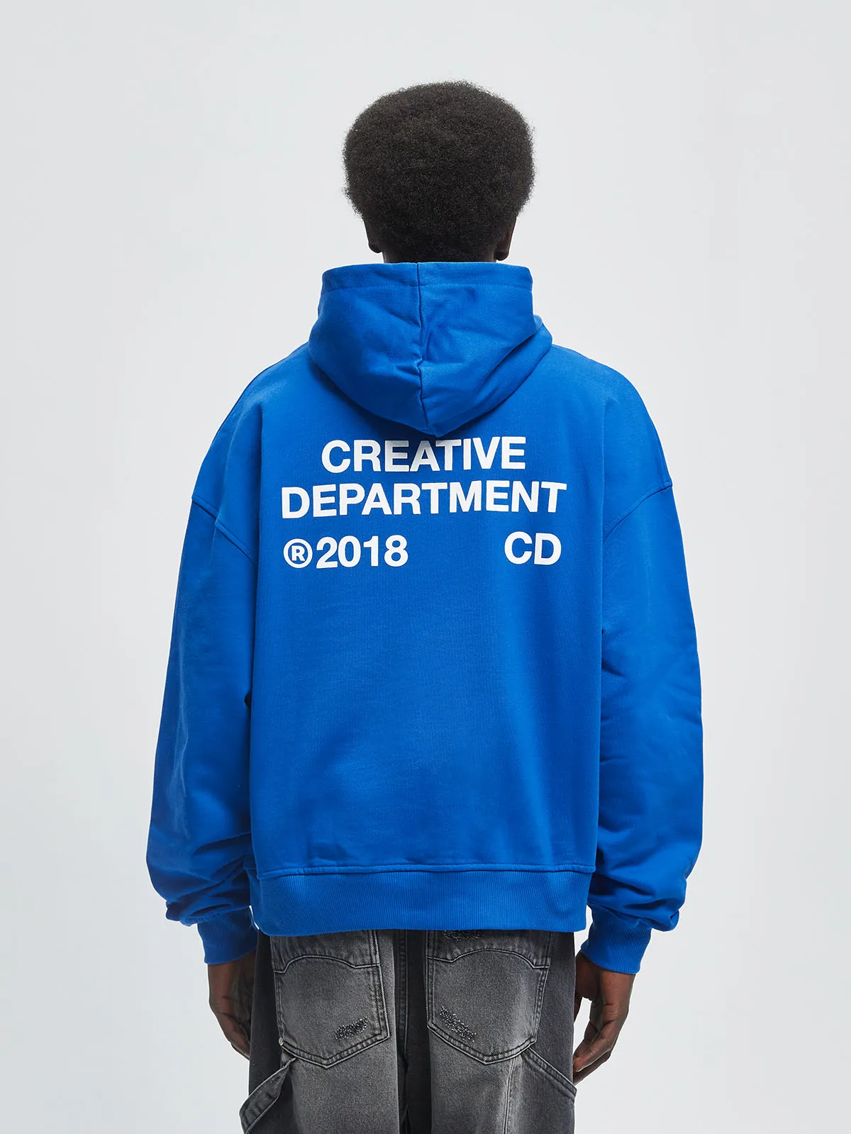 HOODIE CREATIVE DEPT - BLUE