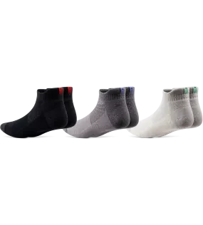 Hustle Cushion Low-Cut Socks 3 Pack