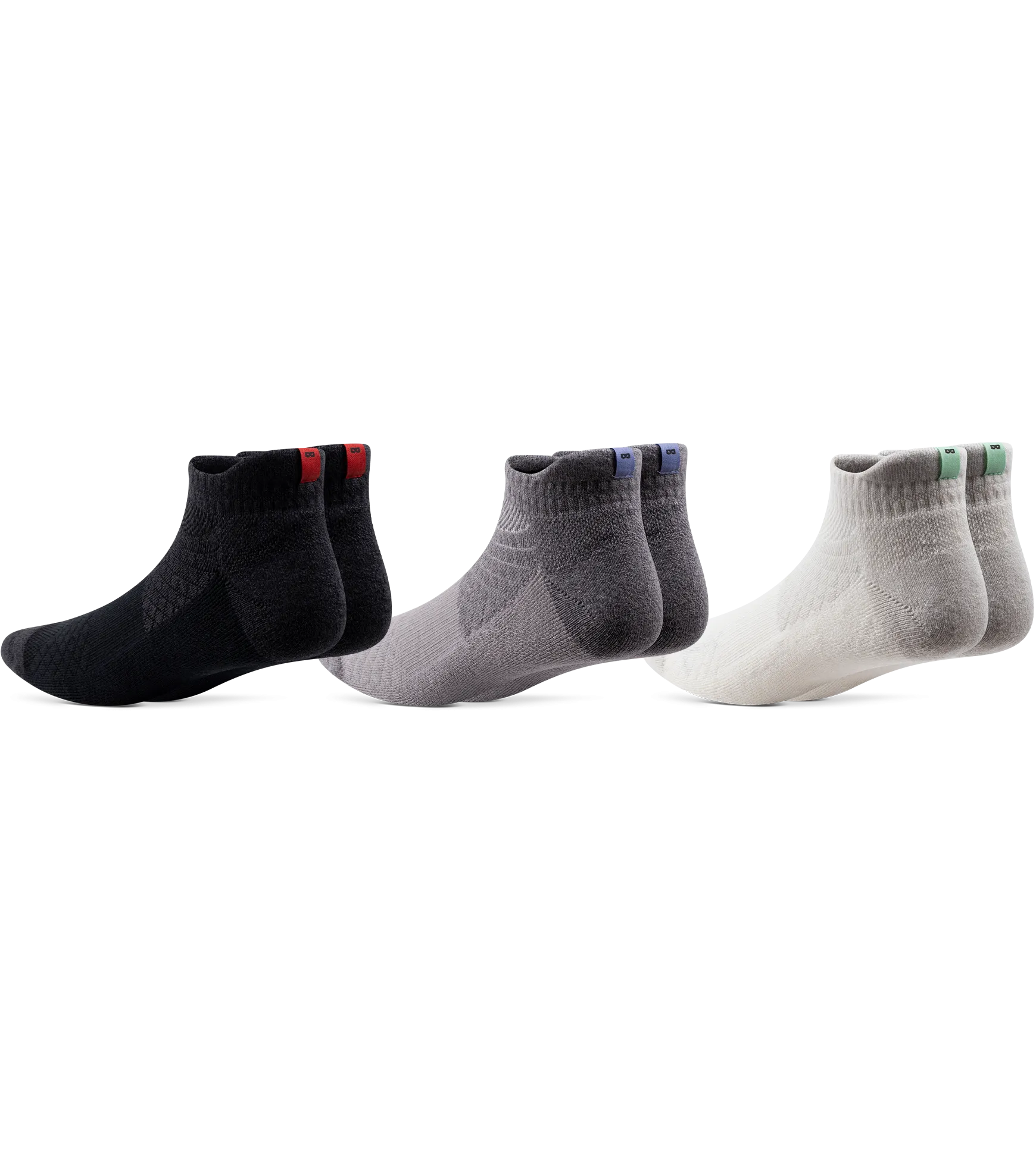 Hustle Cushion Low-Cut Socks 3 Pack