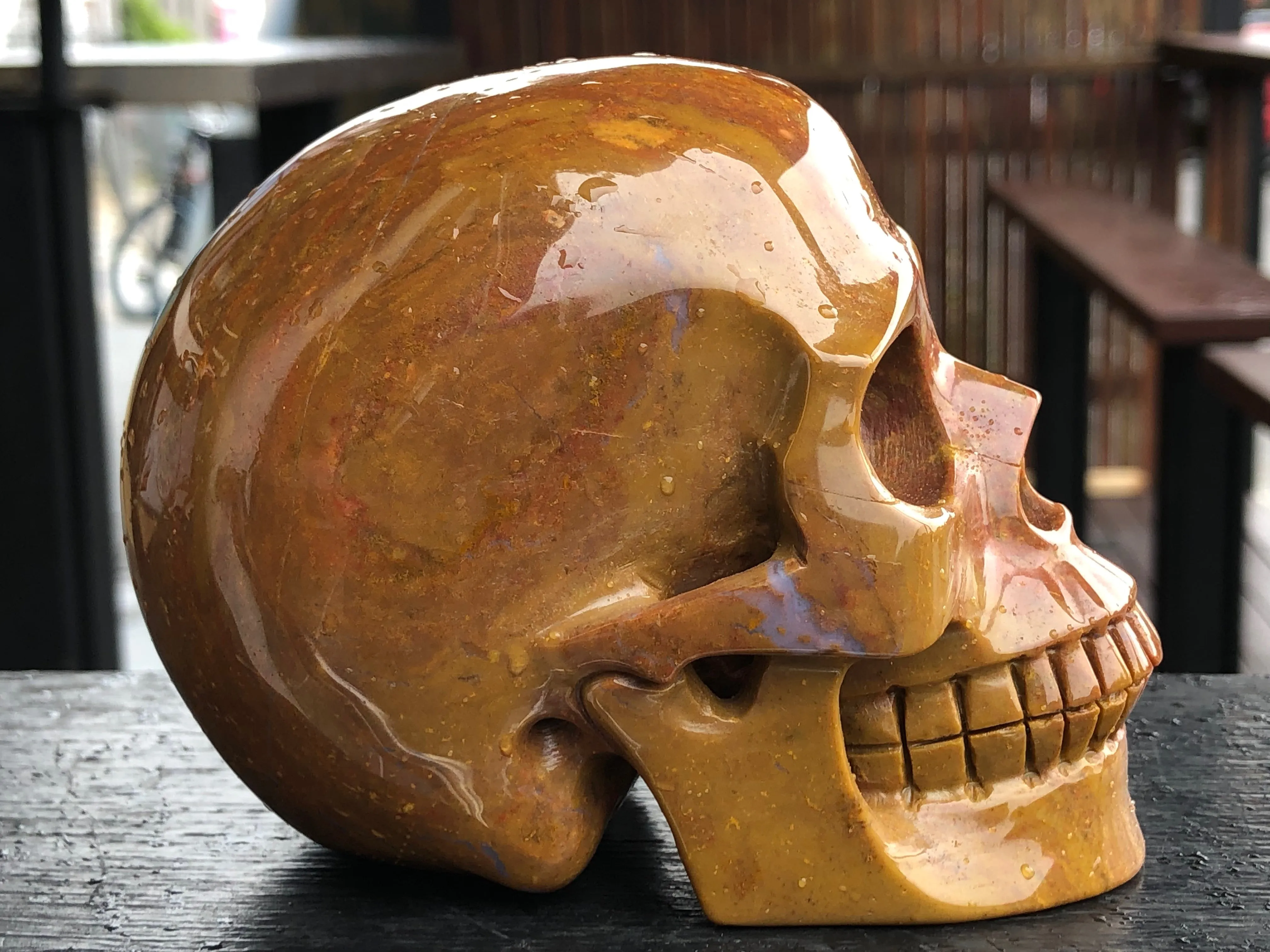 Indian Agate Skull [1k967]