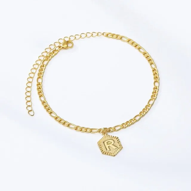 Initial Letter Anklet- Best Christmas Gifts For Women