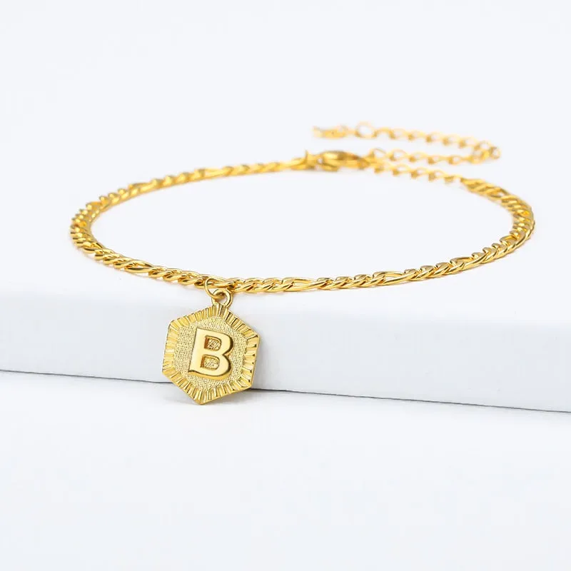 Initial Letter Anklet- Best Christmas Gifts For Women