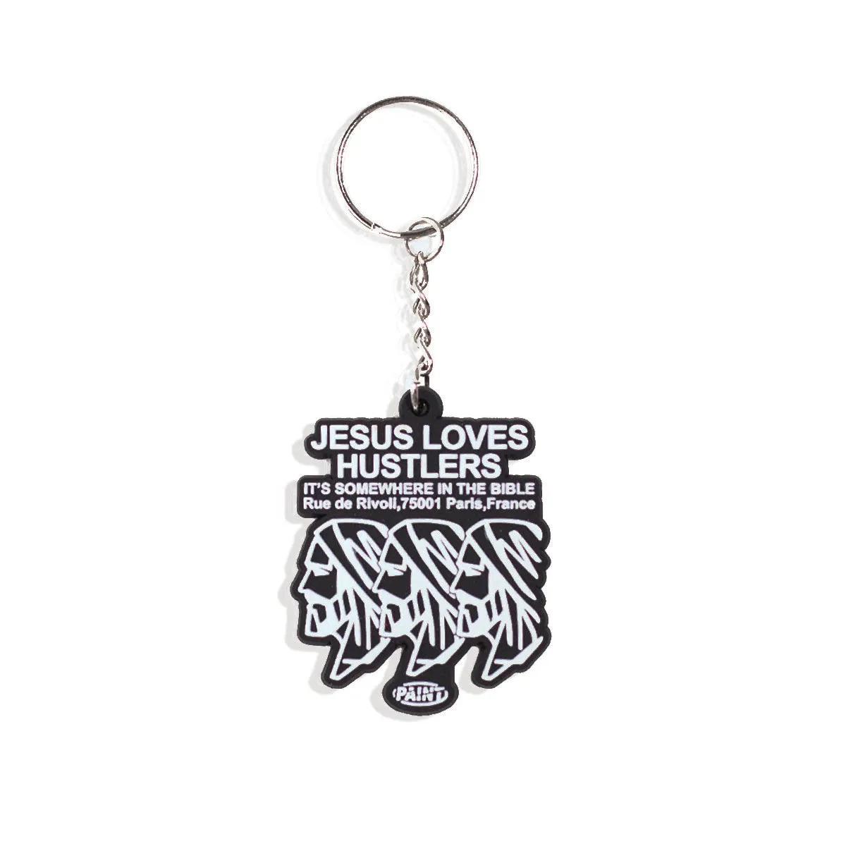 Jesus Love Hustlers Keychain