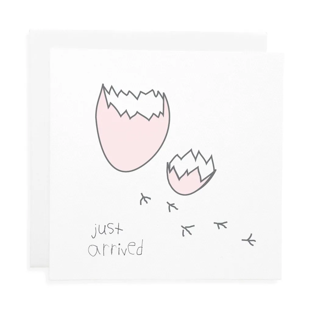 Just Hatched Card Pink