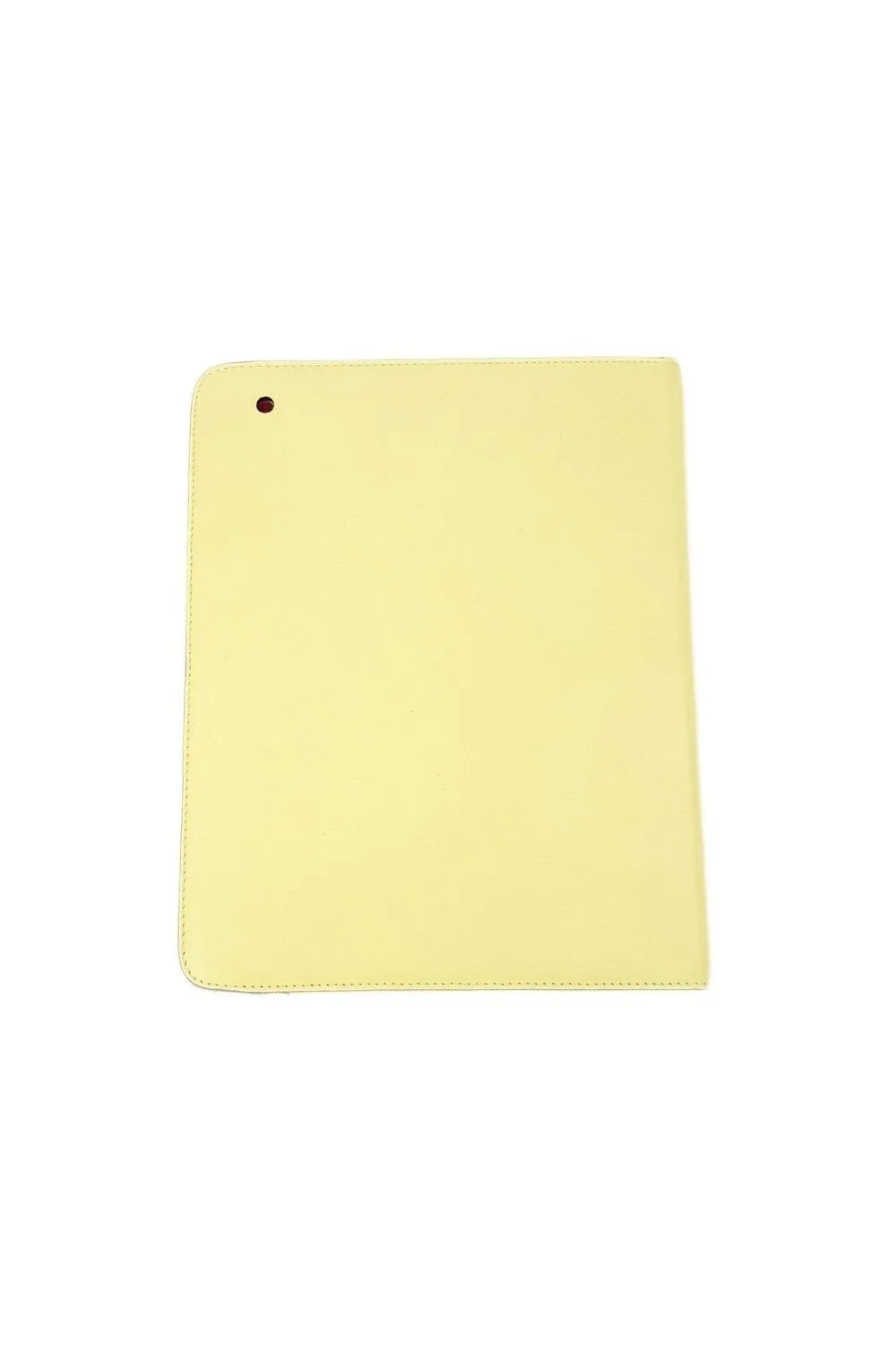 KENZO Calfskin Citrus Yellow Tablet Case