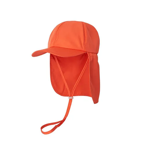 Kids Orange Legionnaire Sun Hat UPF 50 