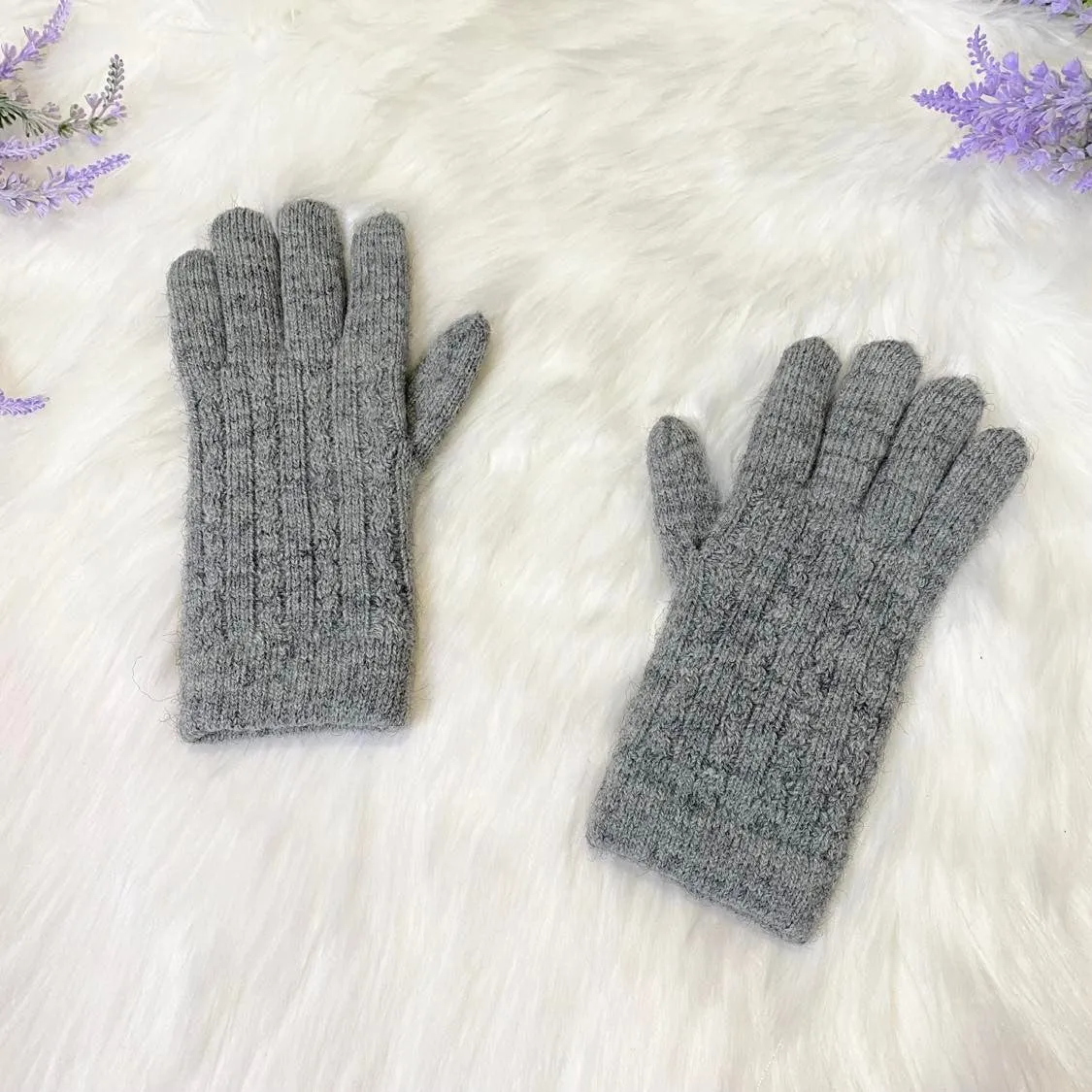 Knitted Winter Warm Women Teen Gloves/Mittens