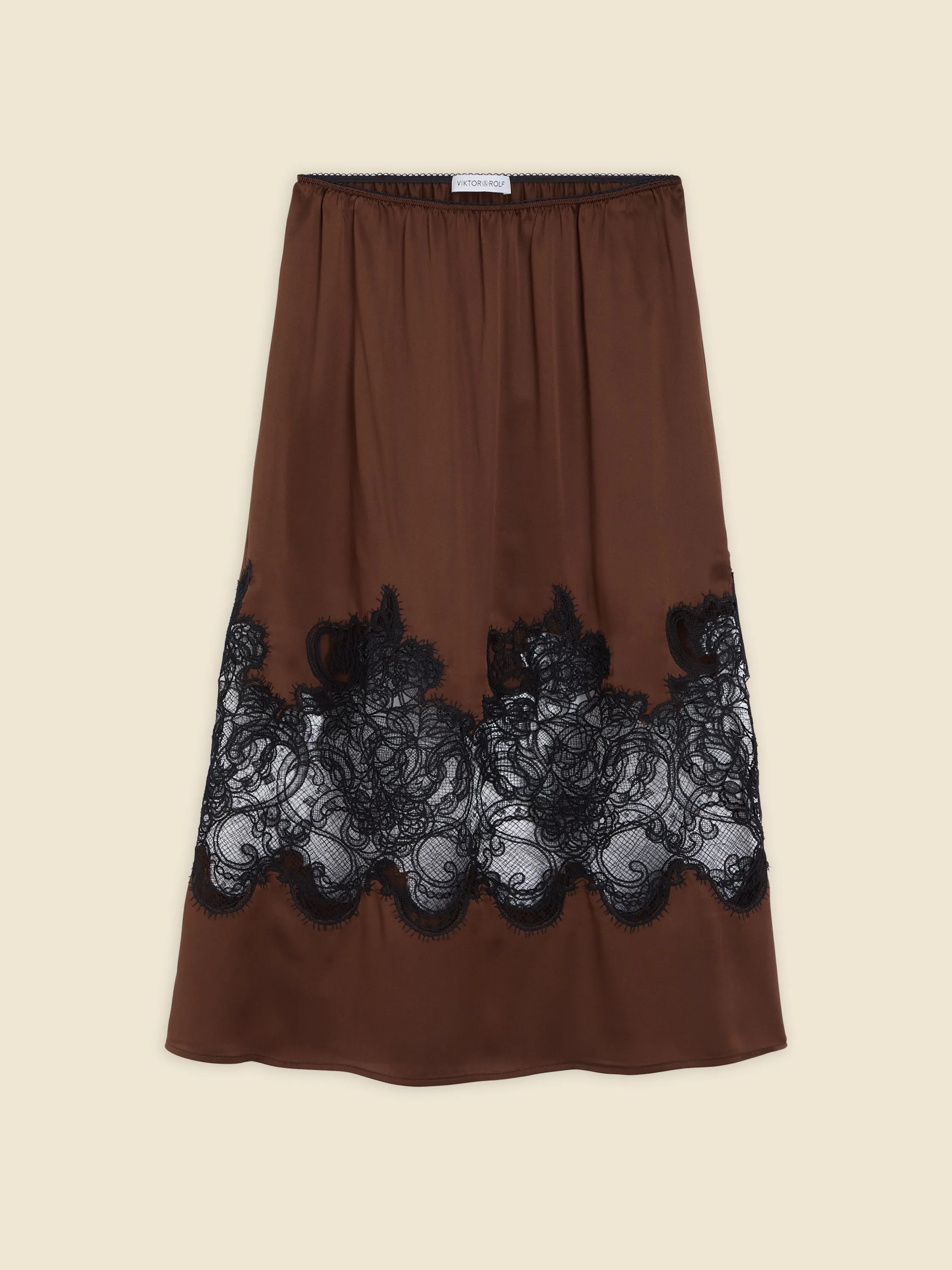 LACE MIDI SKIRT