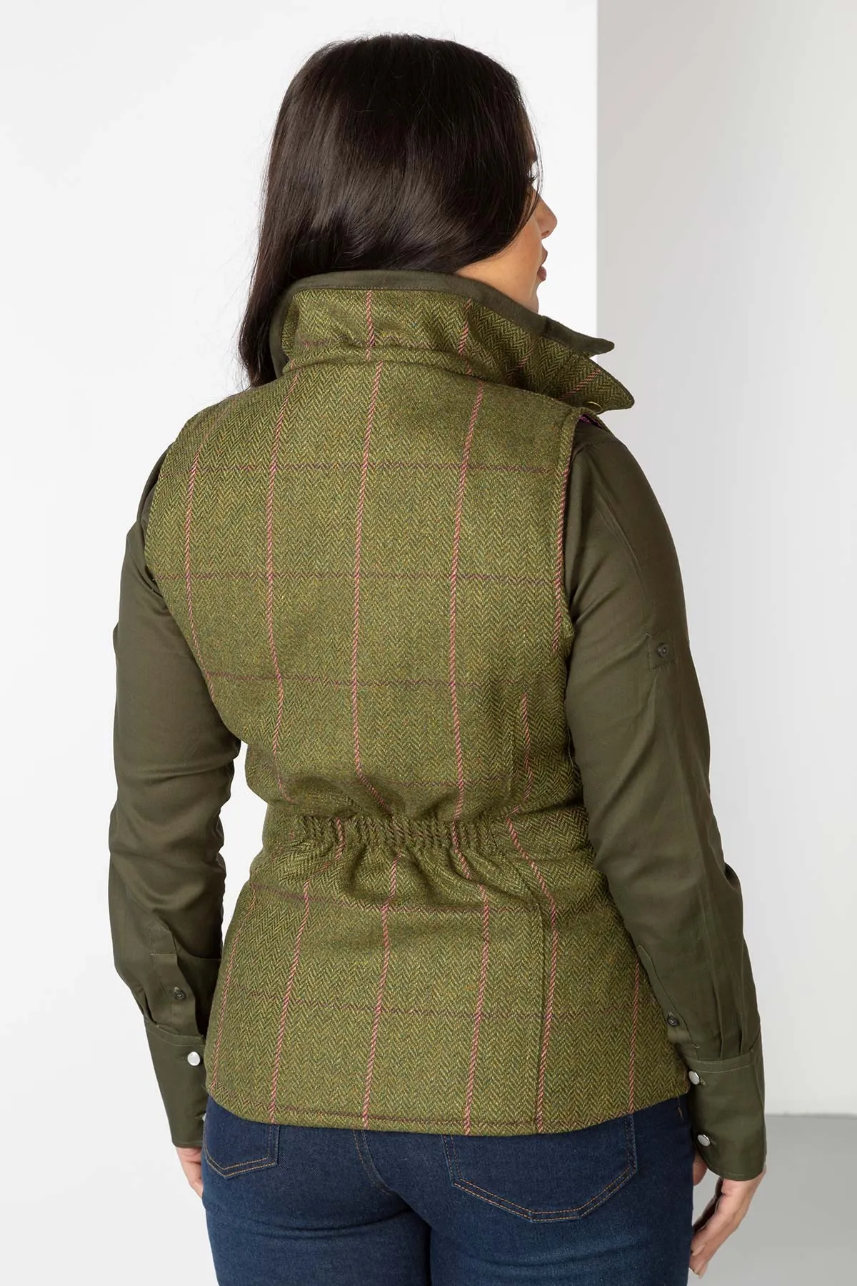 Ladies Tweed Waistcoat - Helmsley