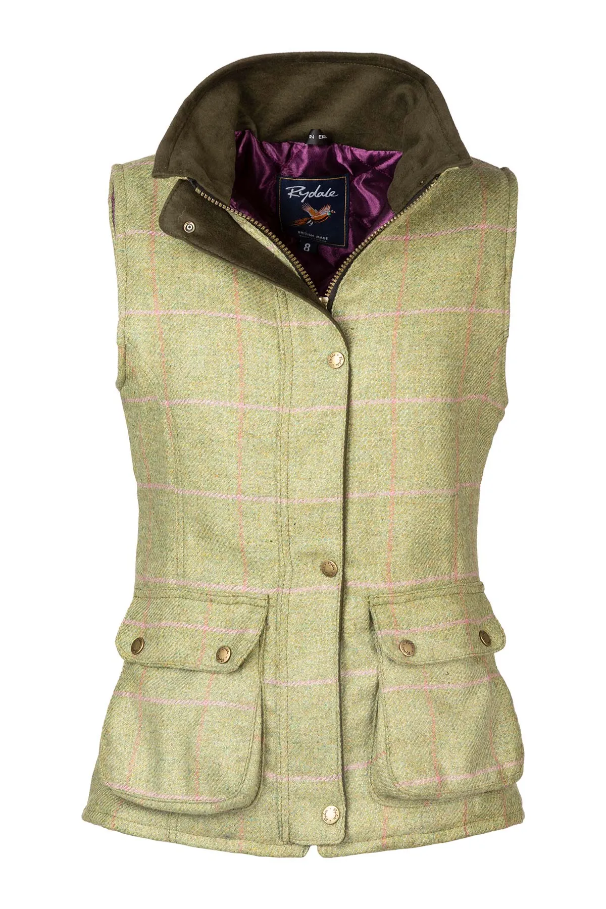 Ladies Tweed Waistcoat - Helmsley