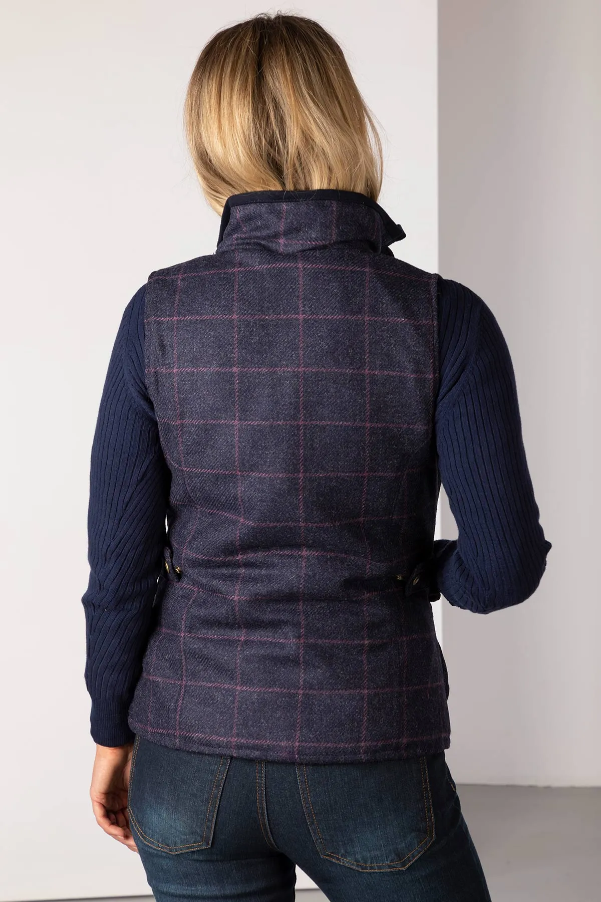 Ladies Tweed Waistcoat - Helmsley