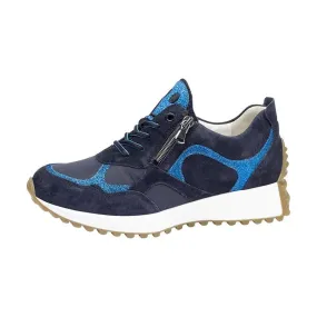 Ladies Waldlaufer Trainers Navy Multi H Fit Pinky 797001 402 194 SALE