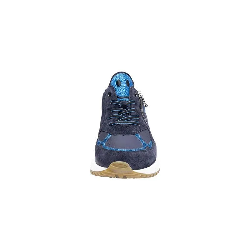 Ladies Waldlaufer Trainers Navy Multi H Fit Pinky 797001 402 194 SALE