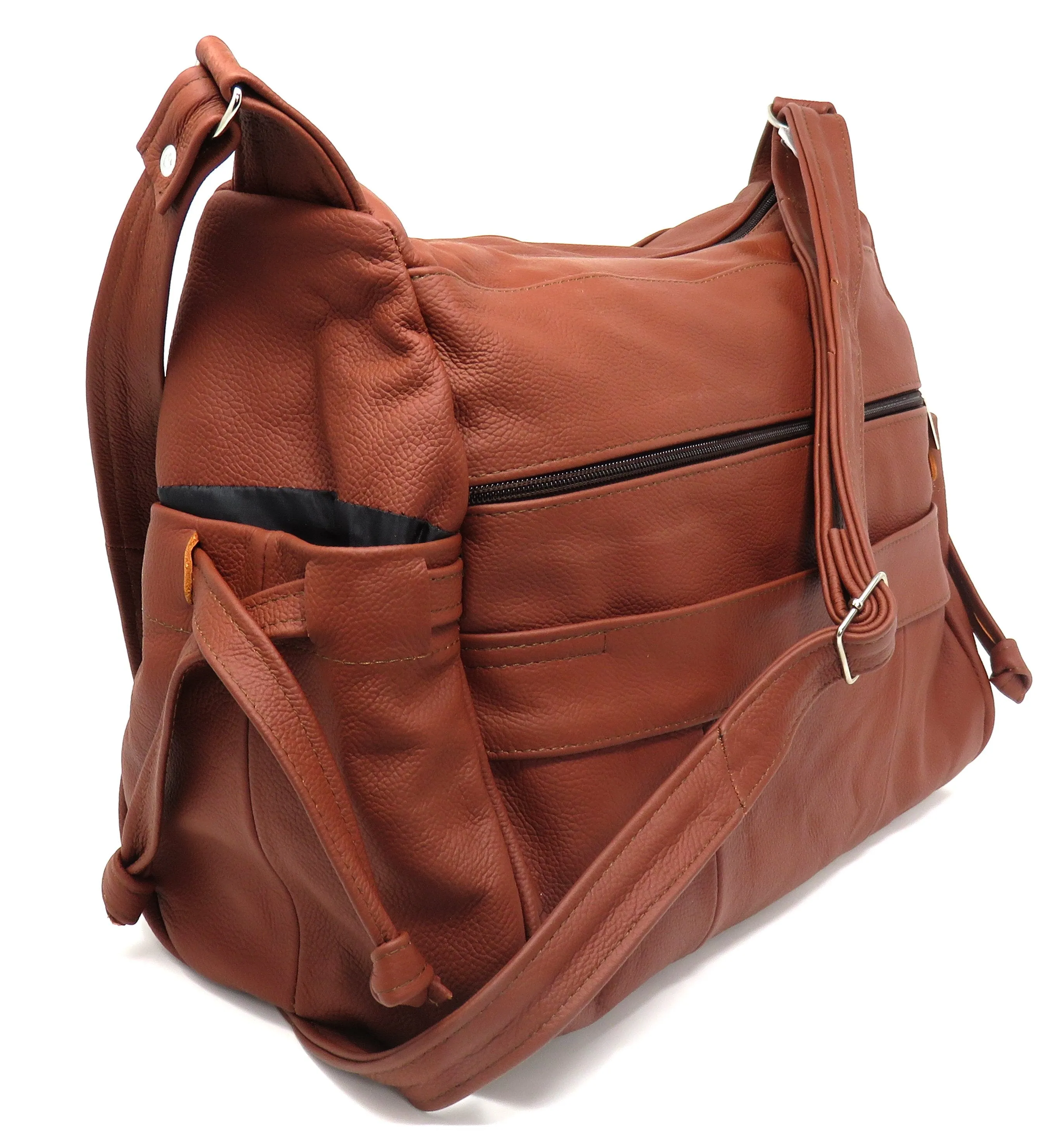 Leather Work Bag for Women