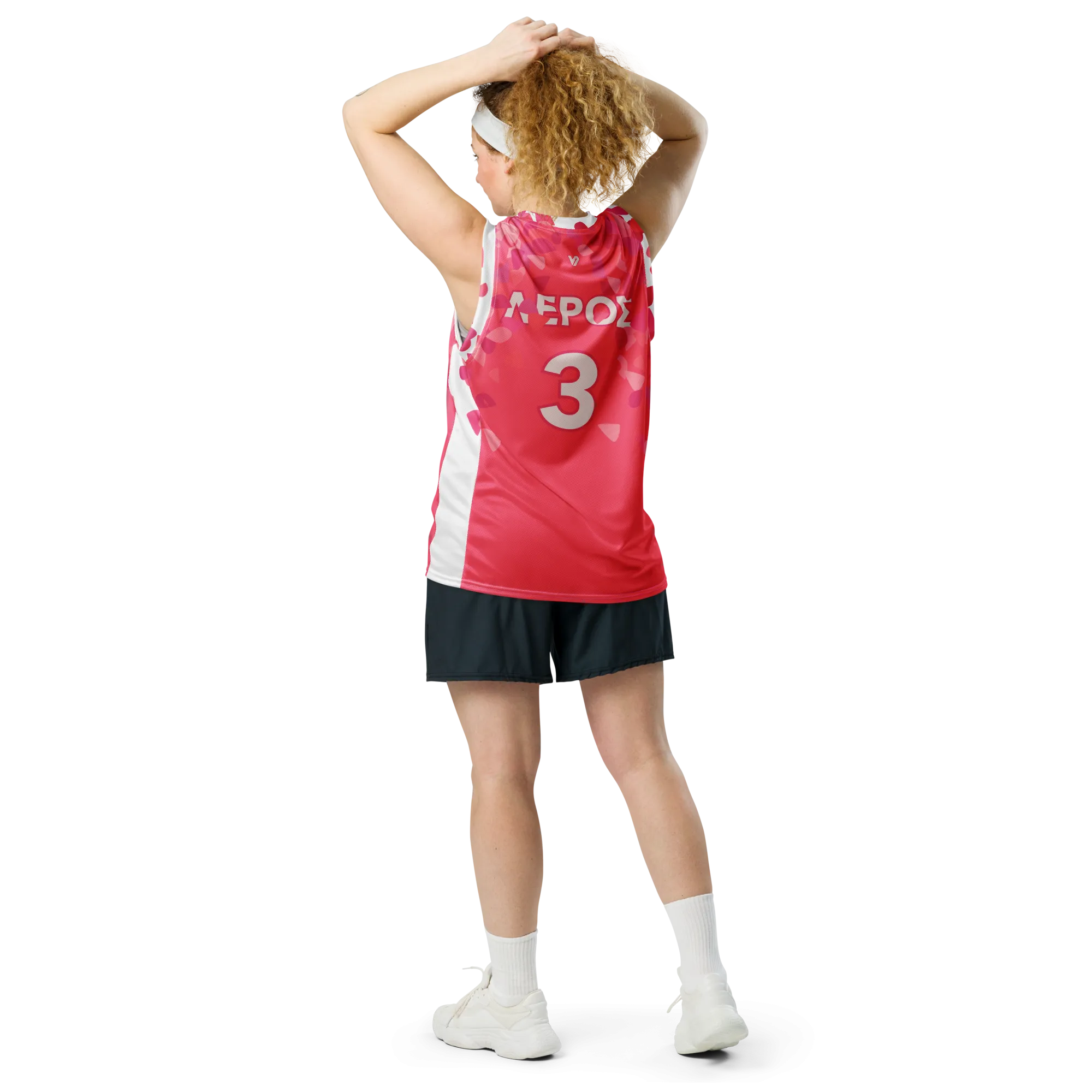 Leros Voukamvillia Home Recycled unisex basketball jersey