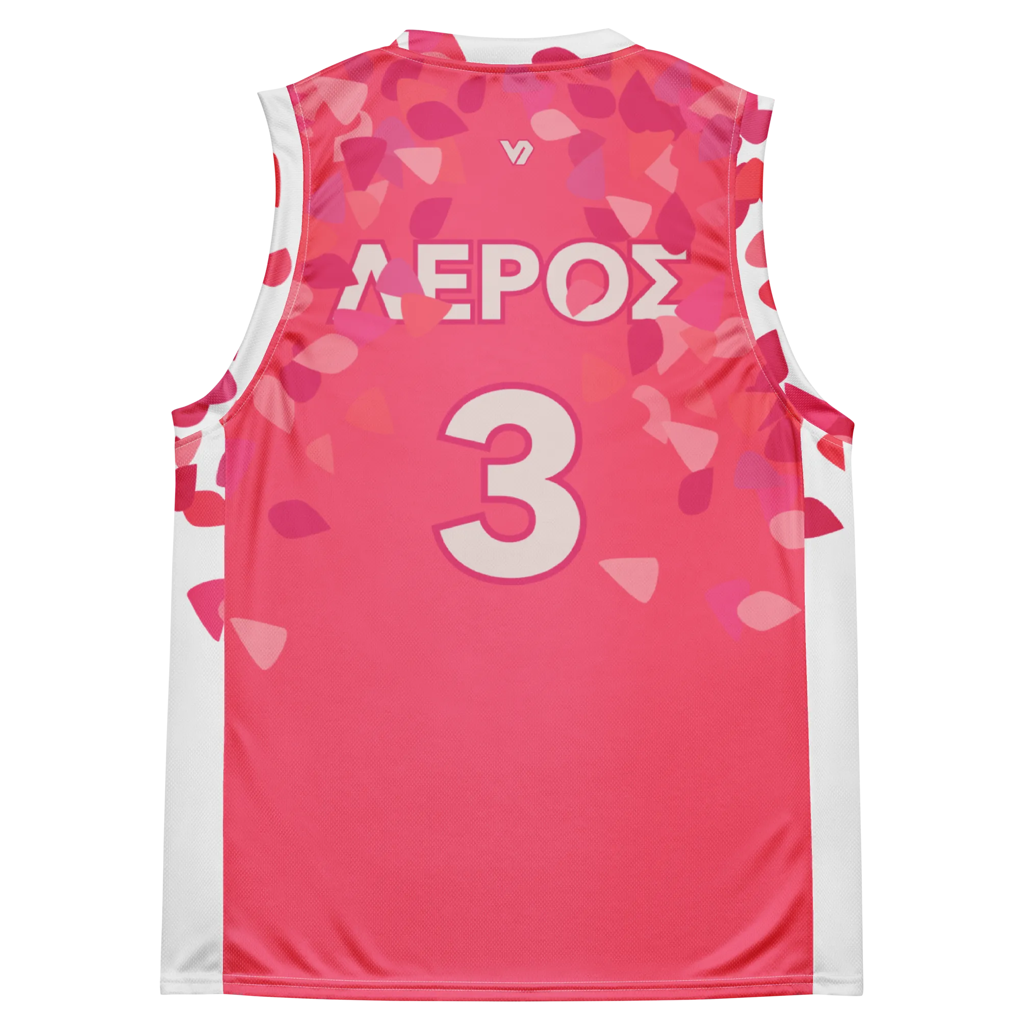 Leros Voukamvillia Home Recycled unisex basketball jersey