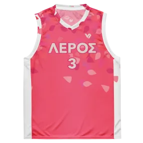 Leros Voukamvillia Home Recycled unisex basketball jersey