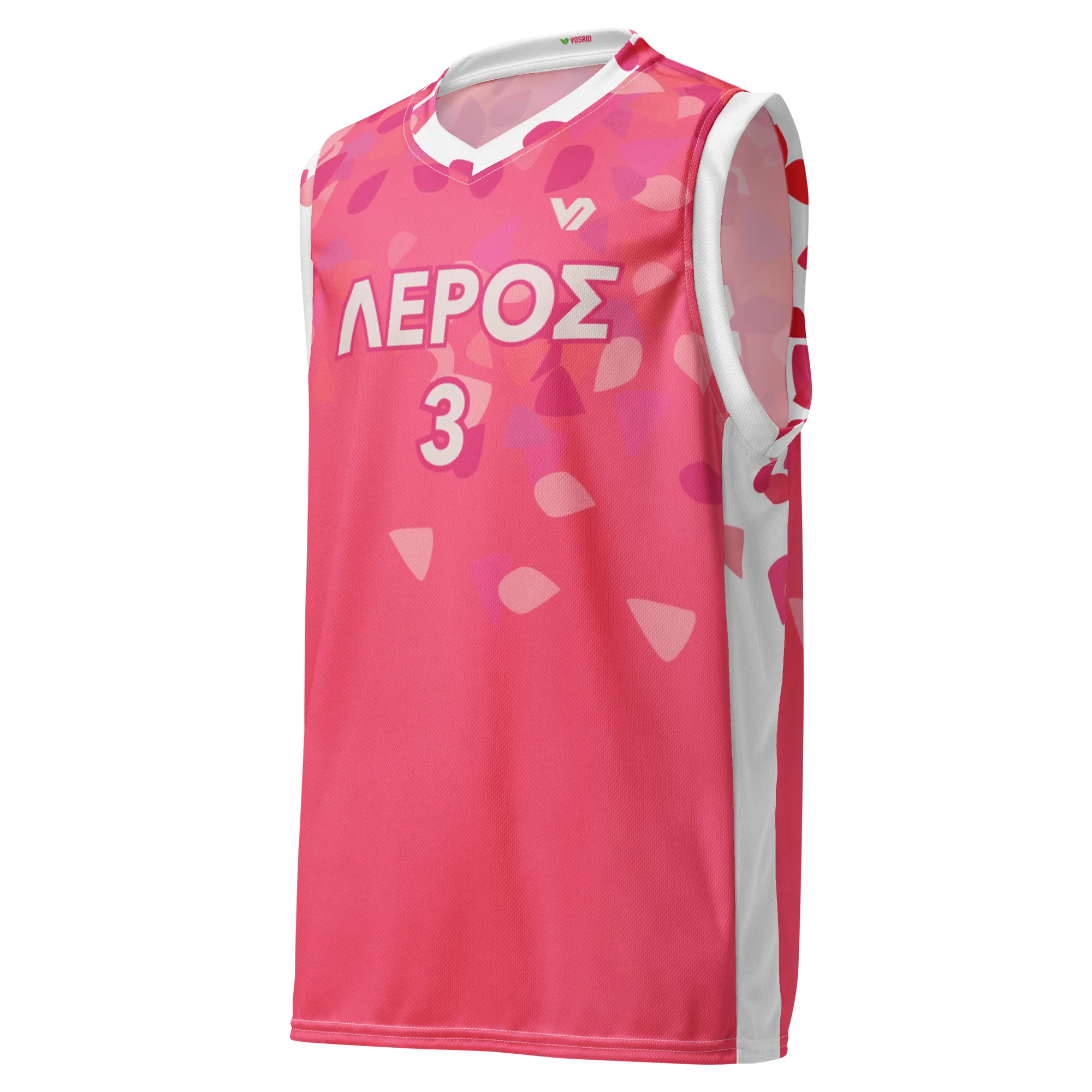 Leros Voukamvillia Home Recycled unisex basketball jersey