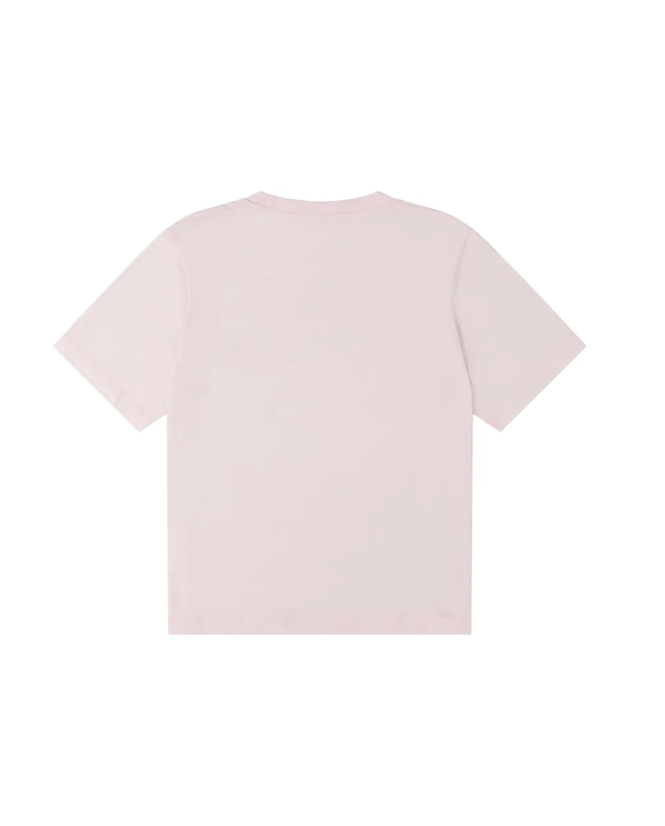 Les Lapins Logo T-shirt In Pink