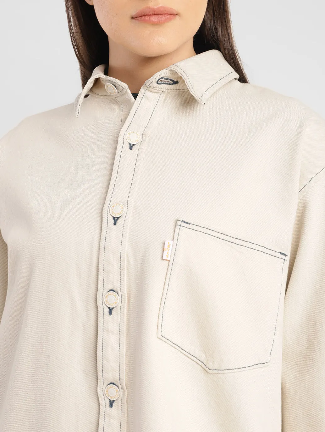 Levi's x Deepika Padukone Woven Overshirt