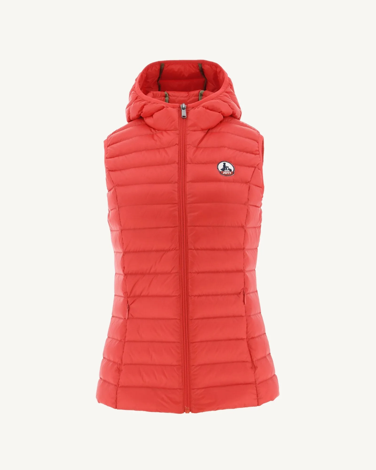 Light sleeveless down jacket Fire red Mali