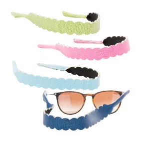 Lizard Scallop Sunglass Straps