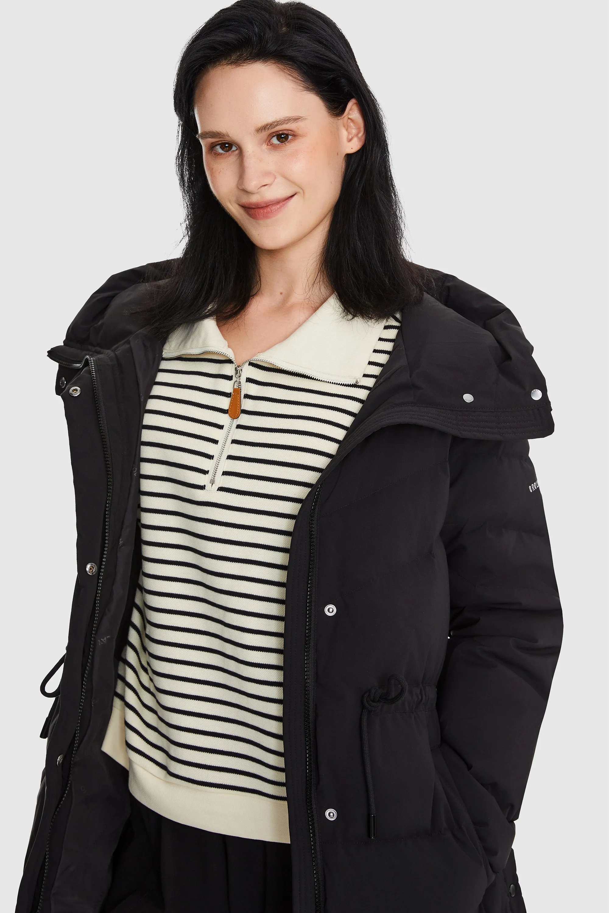 Long Winter Puffer Down Coat