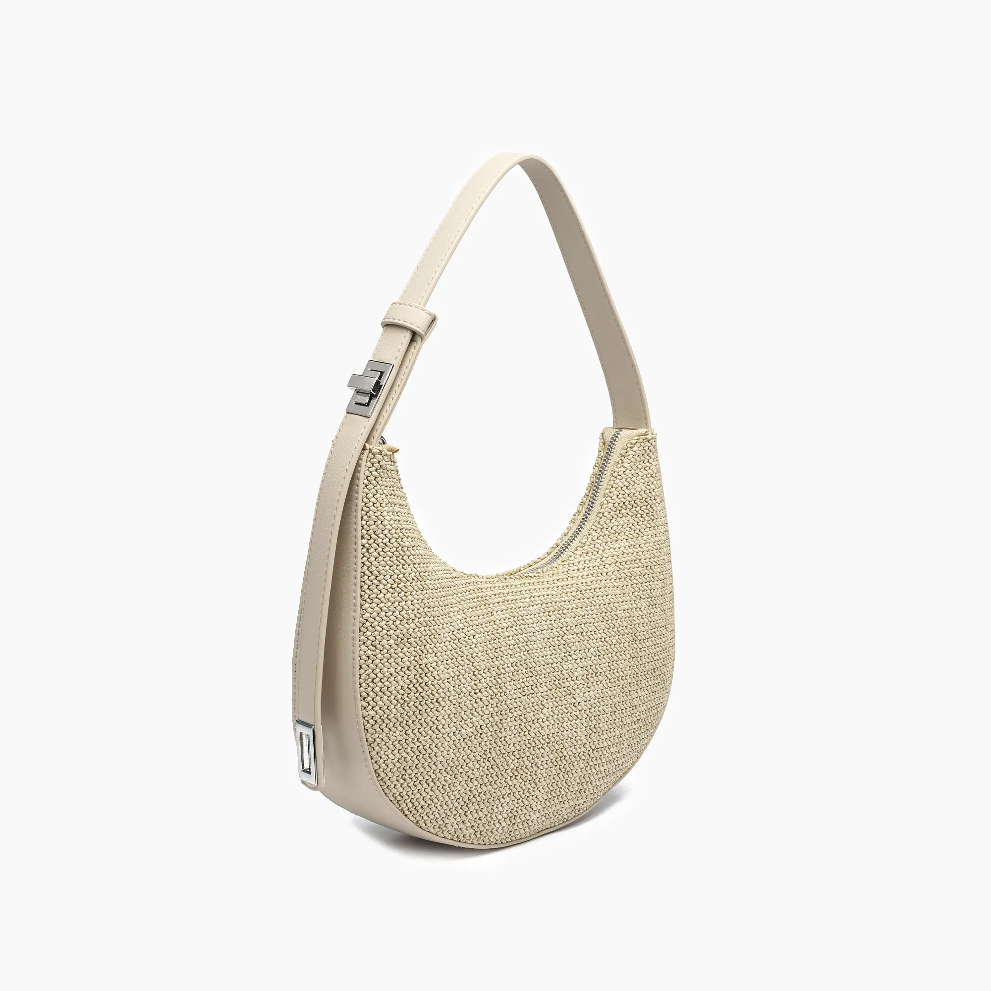 Luna Spring Straw Shoulder Bag