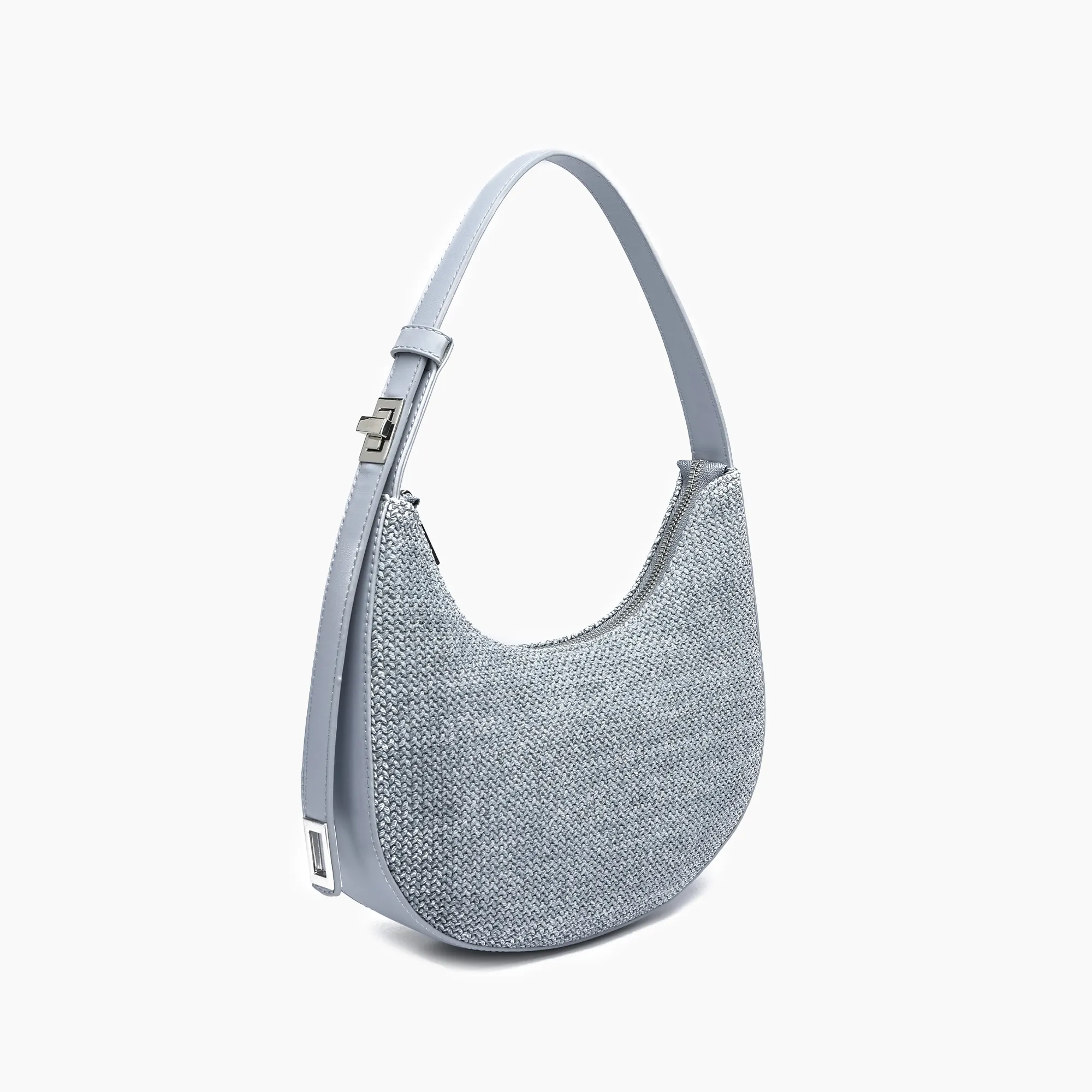 Luna Spring Straw Shoulder Bag