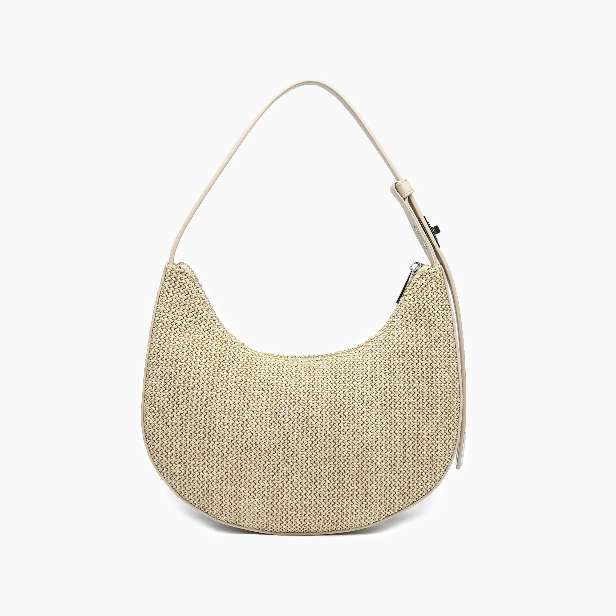 Luna Spring Straw Shoulder Bag