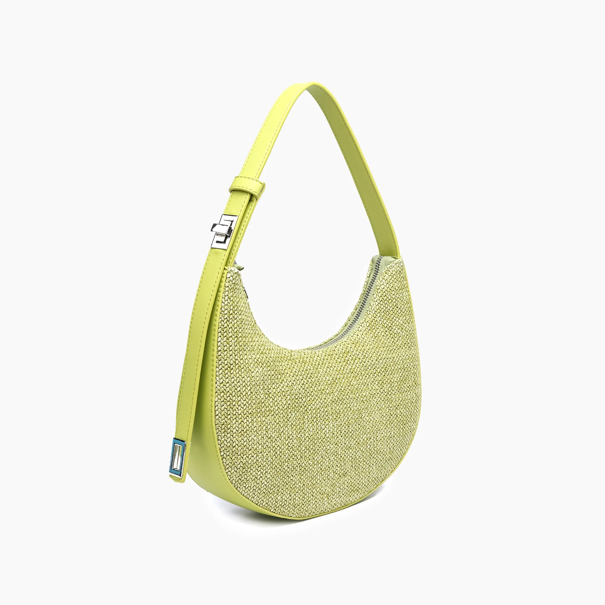 Luna Spring Straw Shoulder Bag