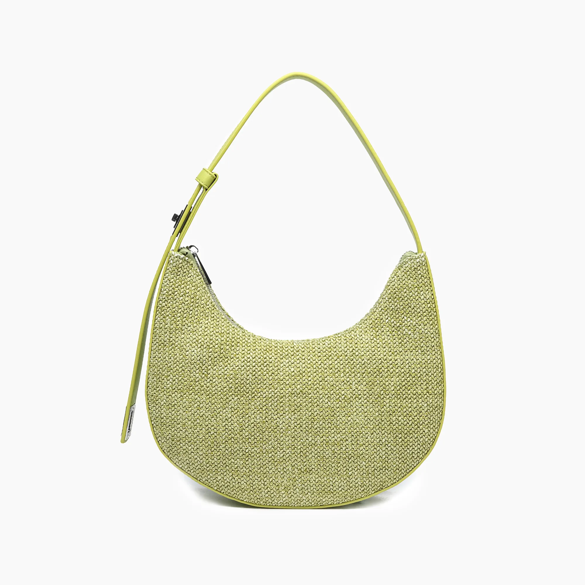 Luna Spring Straw Shoulder Bag