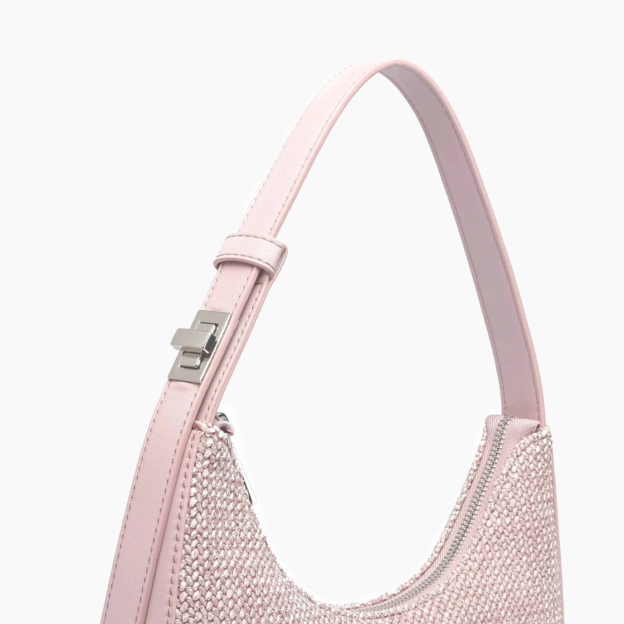 Luna Spring Straw Shoulder Bag