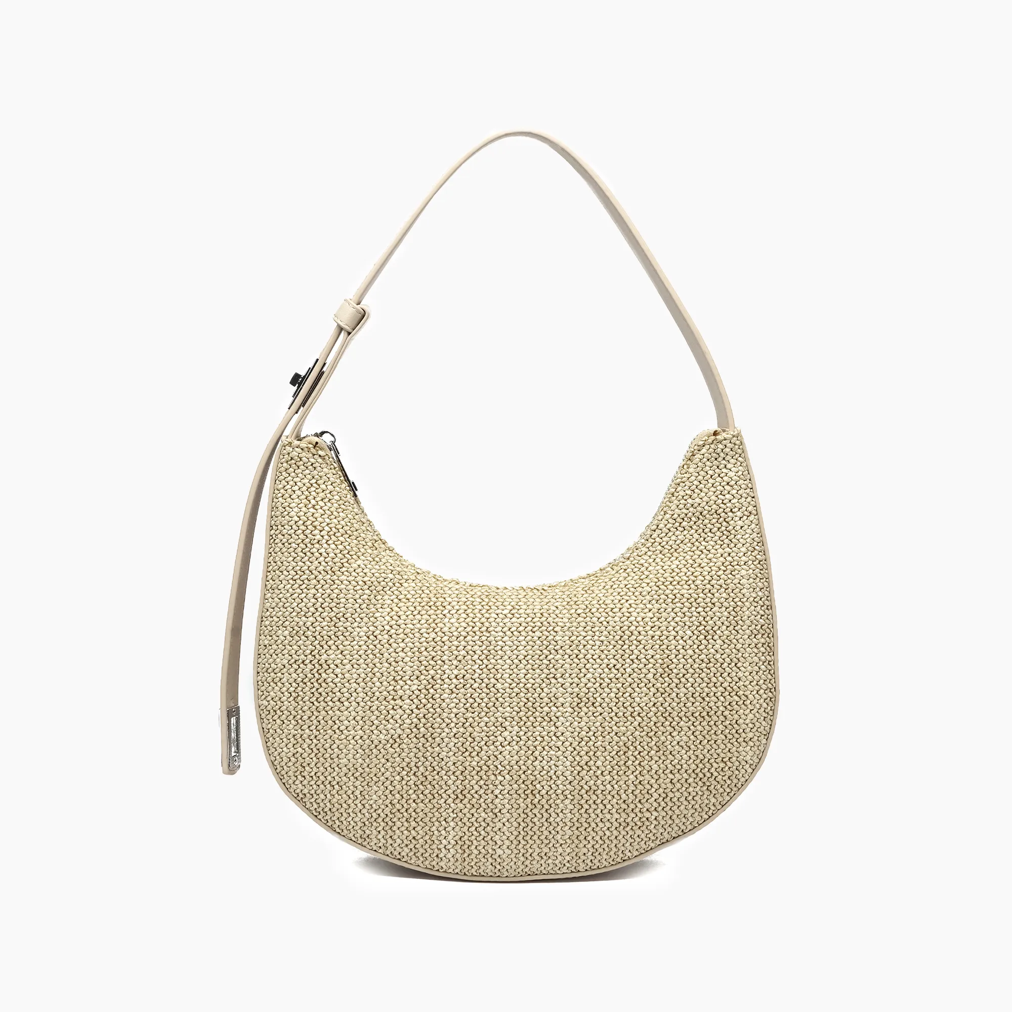 Luna Spring Straw Shoulder Bag