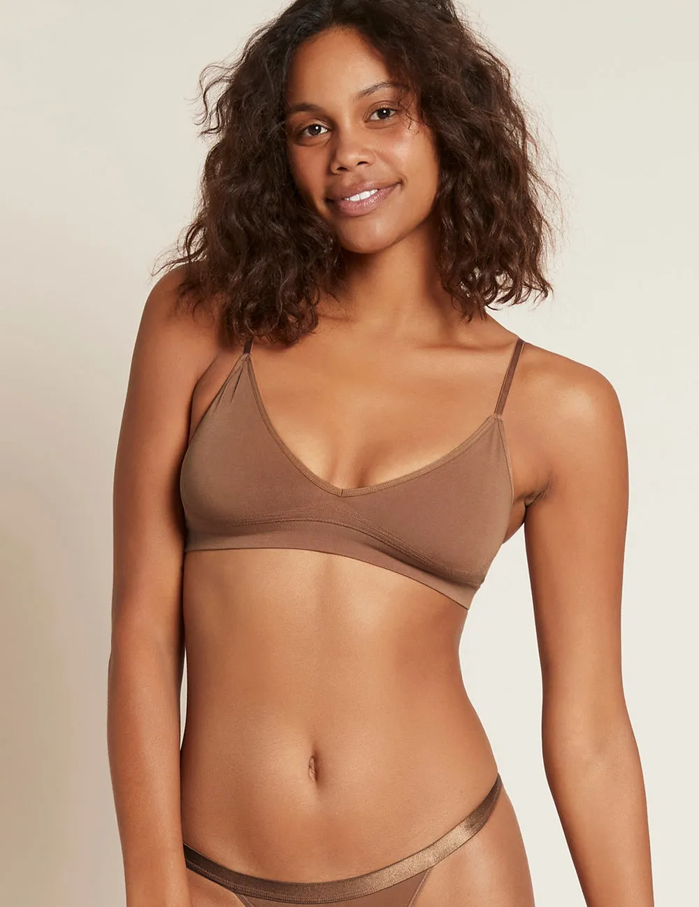 LYOLYTE Triangle Bralette - Nude 4