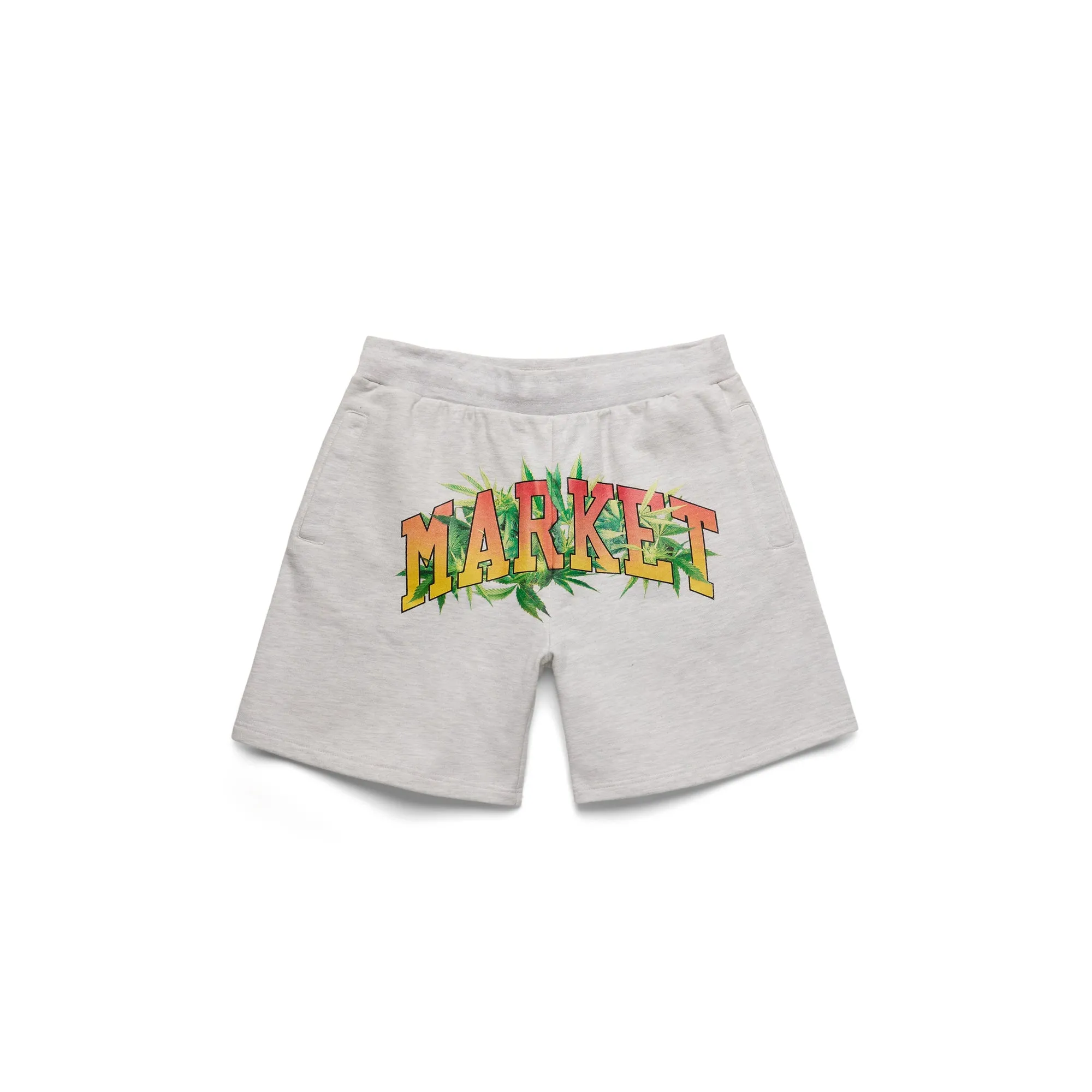 Market Mens Arc Herbal Remedy Sweatshorts Grey