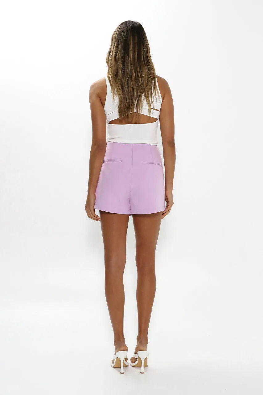 Marselle Mini Skort | Lilac