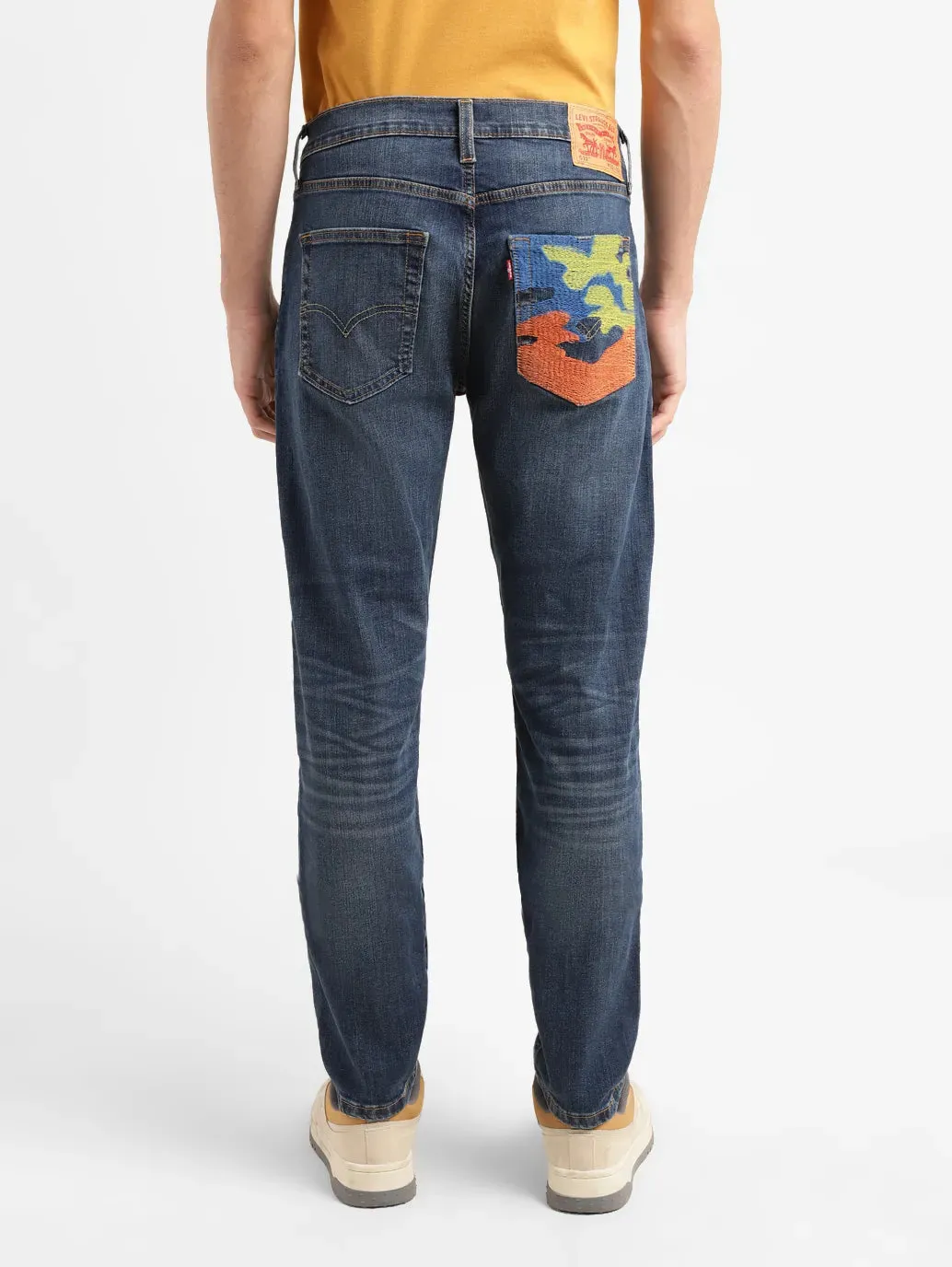 Men's 512 Mid Indigo Slim Tapered Fit Jeans